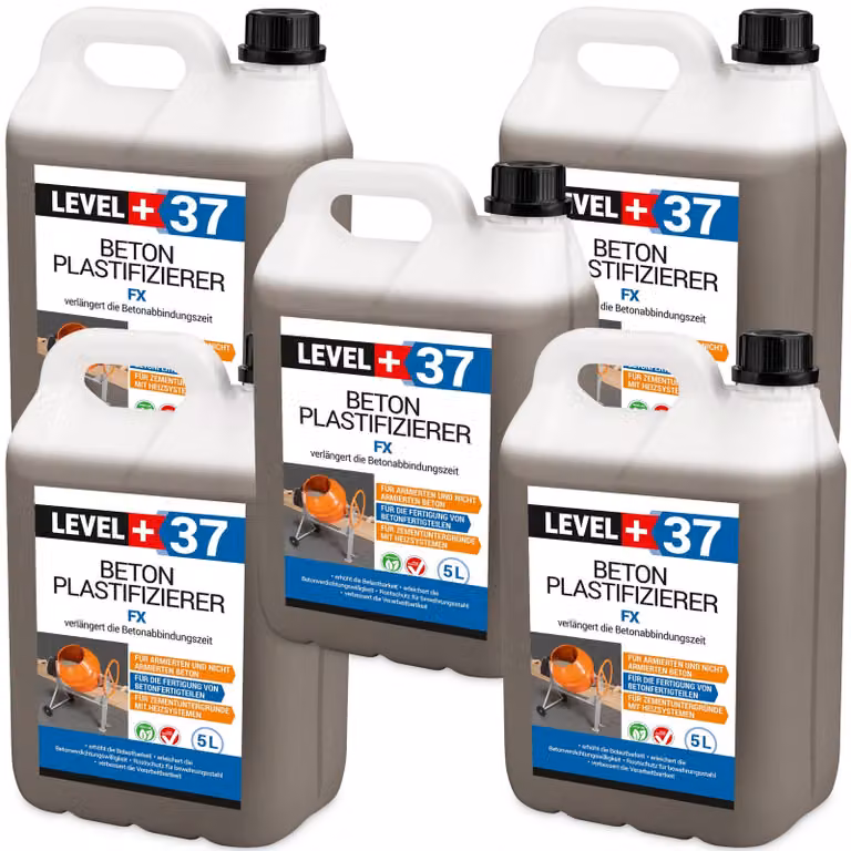 Plastificante per calcestruzzo e massetti in calcestruzzo 25L BETON PLASTICIZER FX L+37