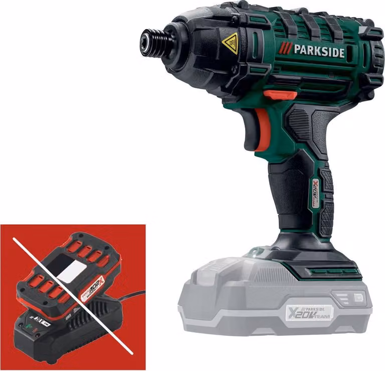 Avvitatore a impulsi a batteria PARKSIDE® PDSSA 20-Li A1 (senza batteria / senza caricabatterie)