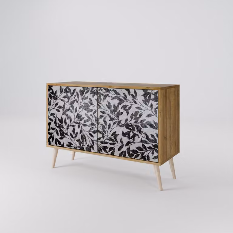 Cassettiera Spacerebels a 2 ante - credenza cassettiera - credenza alta - mobile guardaroba - soggiorno camera da letto - 57,5×111×42 (HxLxP)