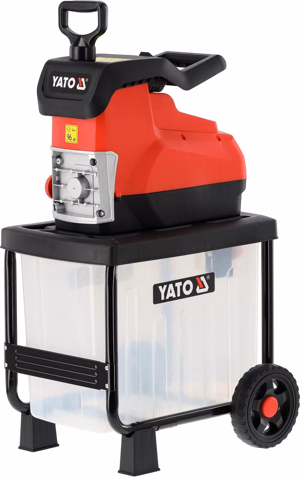 Trituratore elettrico per giardino, silenzioso, potenza 2800 W, diametro massimo di triturazione: 45 mm