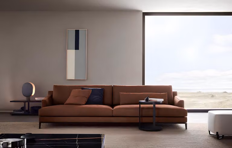 Big XXL Luxus Sofa Couch Polster Sitz Garnitur 4 Sitzer Couchen Sofas Stoff