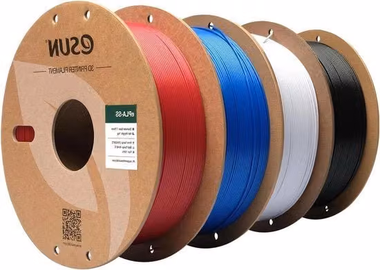 Filamento ePLA eSUN Multicolore 1,75mm per Stampa 3D FDM, 1kg per spirale