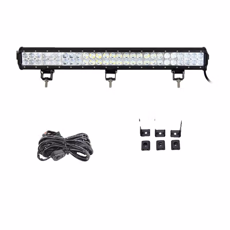 Barra luminosa offroad, varie dimensioni disponibili, adatta per Jeep JK UTV ATV, filo da 25 pollici 162W