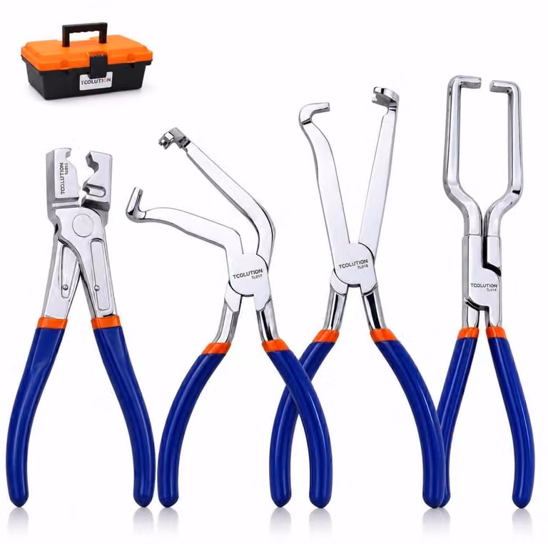 Set di 4 utensili per connettori elettrici e tubi del carburante