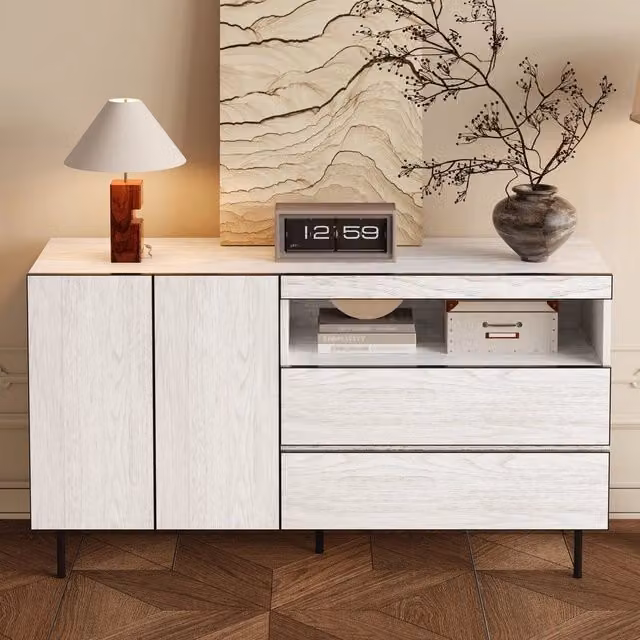 Cassettiera Mobile Soggiorno ¨C MINIMAL ¨C Legno, Ante, Cassetti, Ripiani