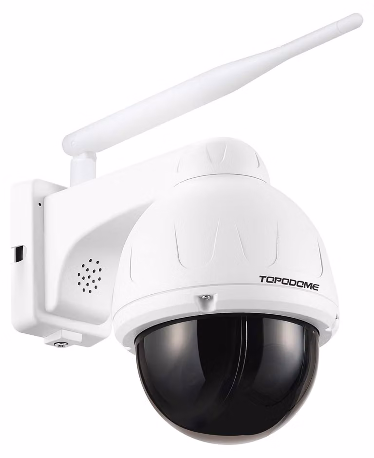 Telecamera di sorveglianza - Esterno - 5 MP - Wi-Fi - IP66 - Sirena - 32 GB integrati