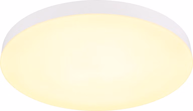 Plafoniera LED, bianca, CCT, D 50 cm