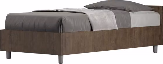 Letto Singolo 80x200 cm Nuamo - Senza rete,Noce