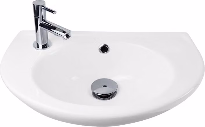 Miscelatore per lavabo Belvit Heide, foro a sinistra, dimensioni 29x45 cm