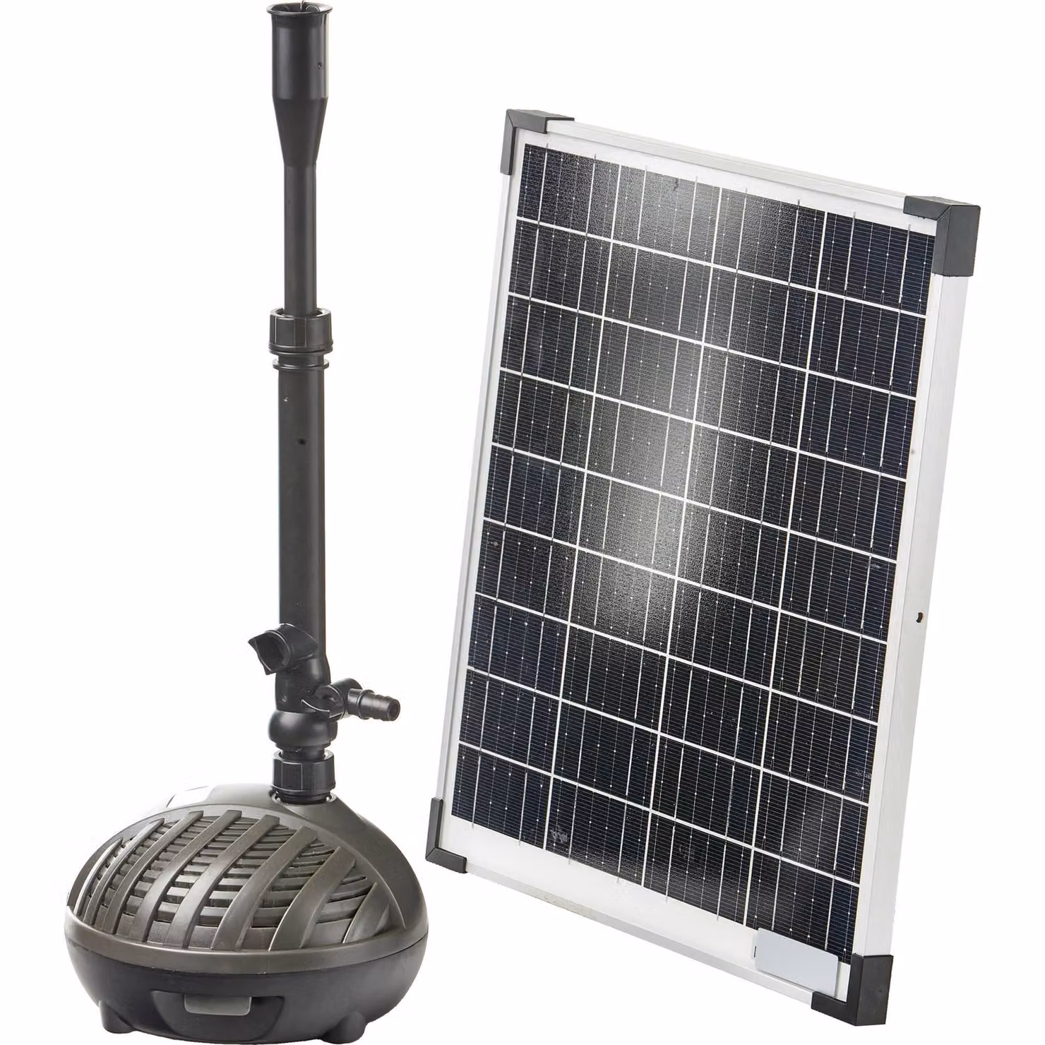 Set pompa solare per laghetto 1000 l/h HYBRID