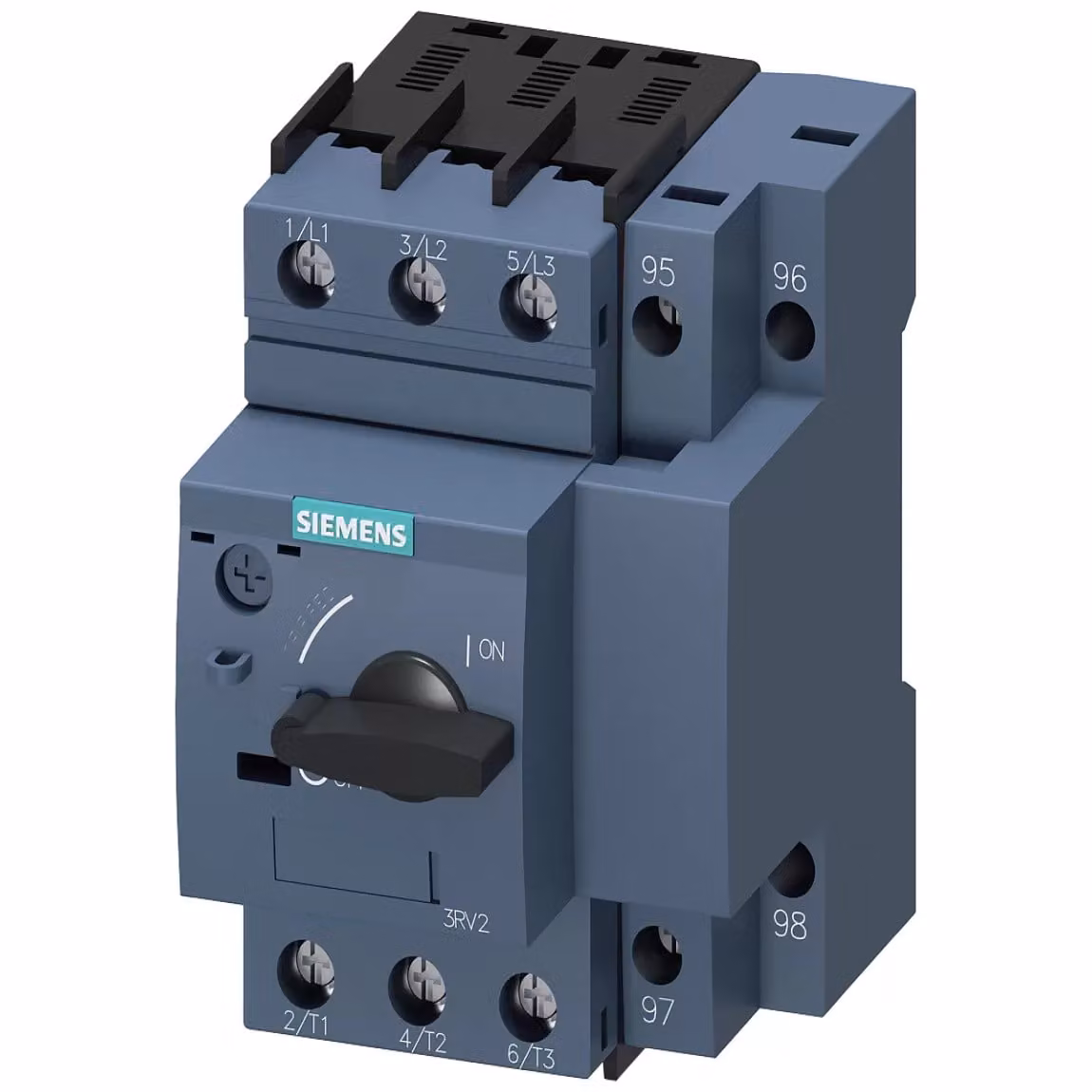 Interruttore Siemens, morsetti a vite, 6,3A, grado di protezione IP20