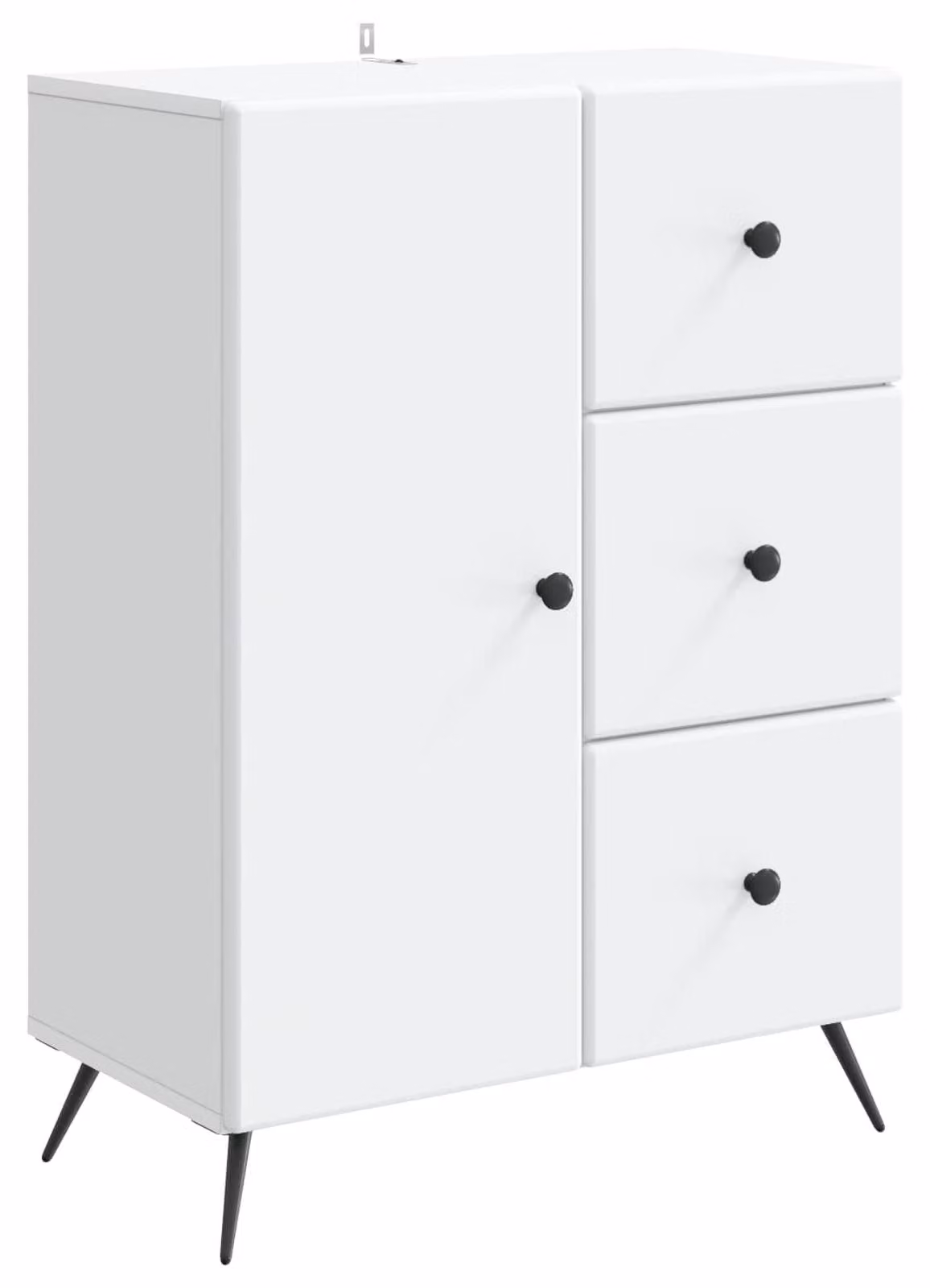 Credenza Bianco 66 x 34,5 x 90 cm Legno ingegnerizzato