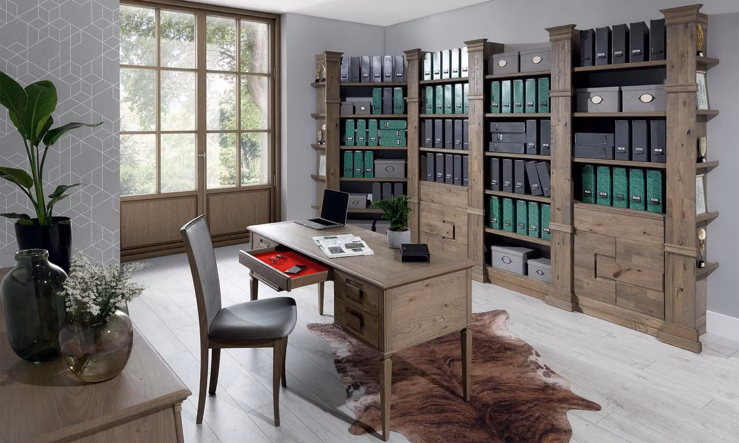 Schreibtisch Computertisch Büro Tische Office Wohnzimmer Kollektion Tisch