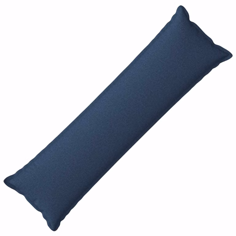 Cuscino moderno vidaXL HOUTEN Blu, L 145 x P 40 cm, rivestimento lavabile in poliestere
