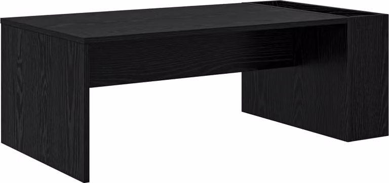 Tavolino da salotto Rovere Nero 95 x 50 x 34 cm
