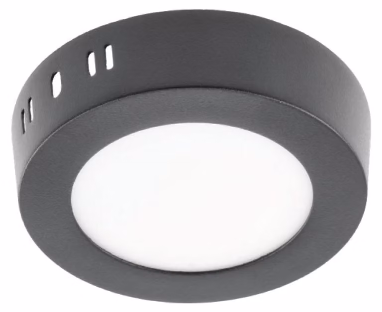 GTV Apparecchio da soffitto a LED LD-ORN13W-CBP-10 ORIS Plus 13W nero, t