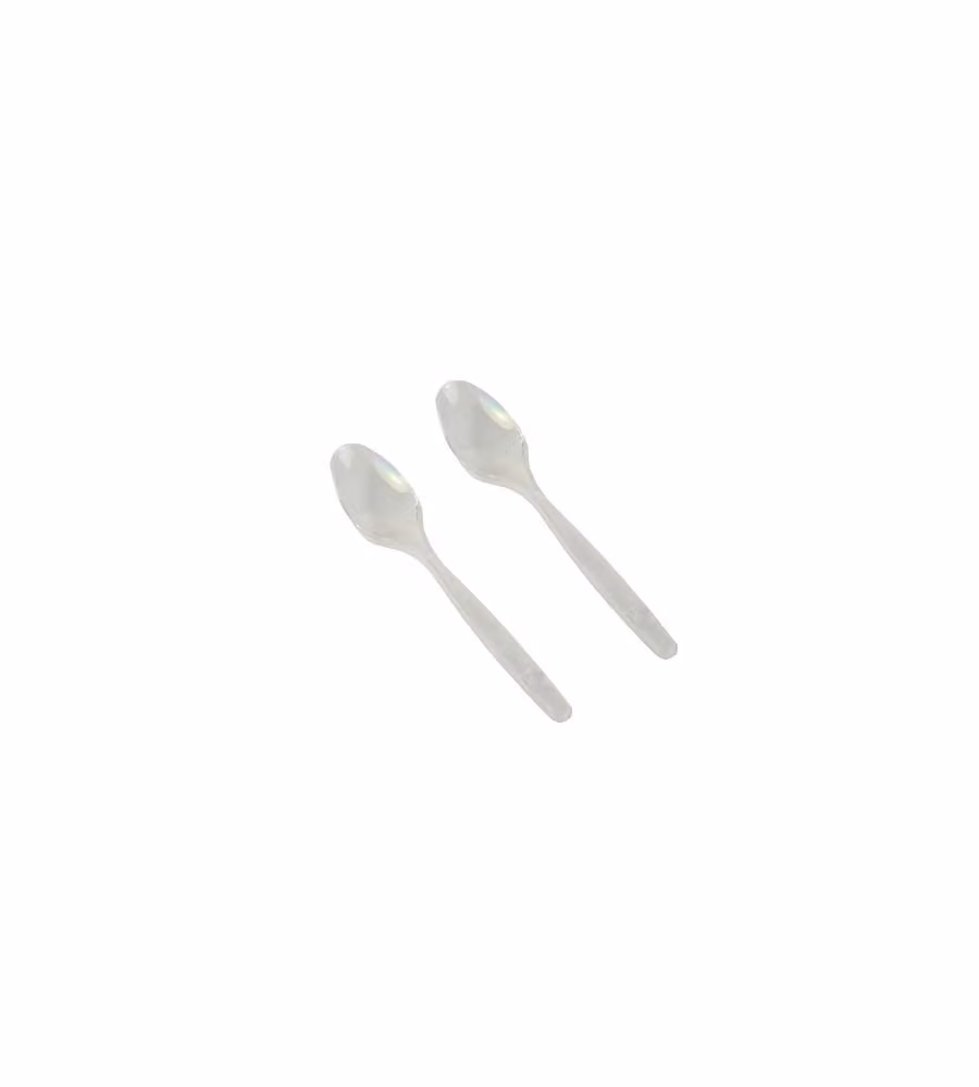 Cucchiaini da caffè in plastica "Invitation" 12 cm 20 pezzi