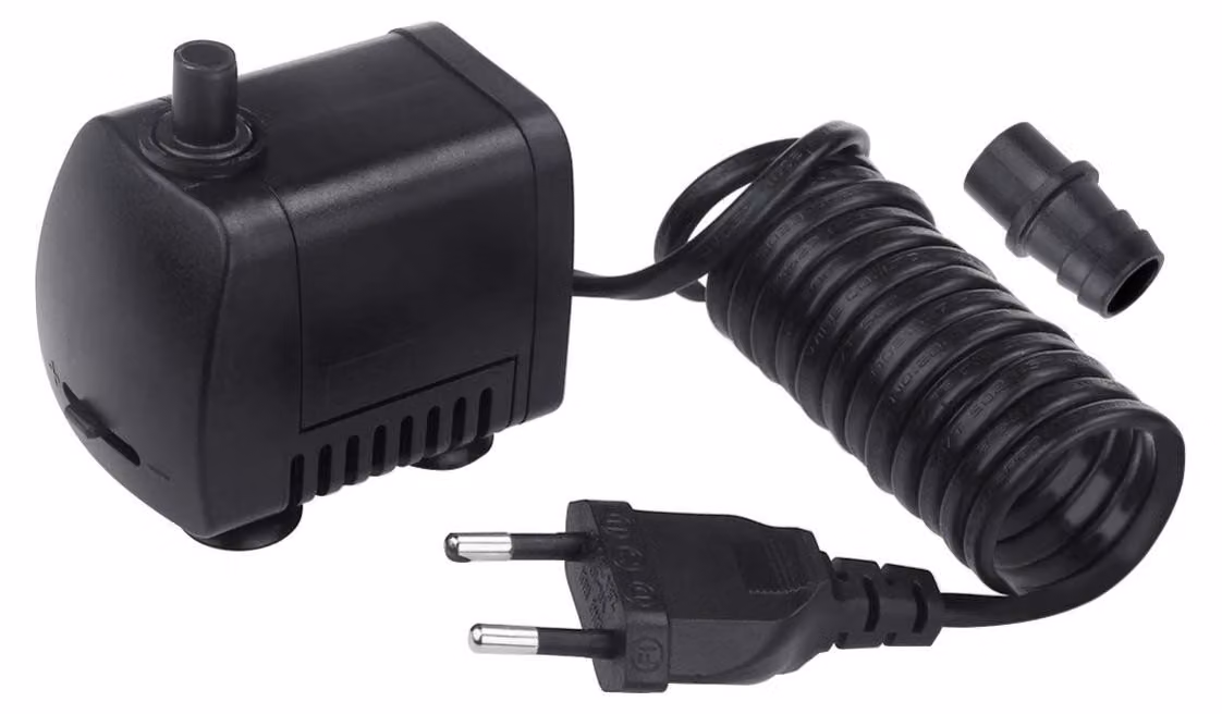Pompa sommergibile - Potenza: 7 Watt - Portata: 400 L/ora - Materiale: plastica