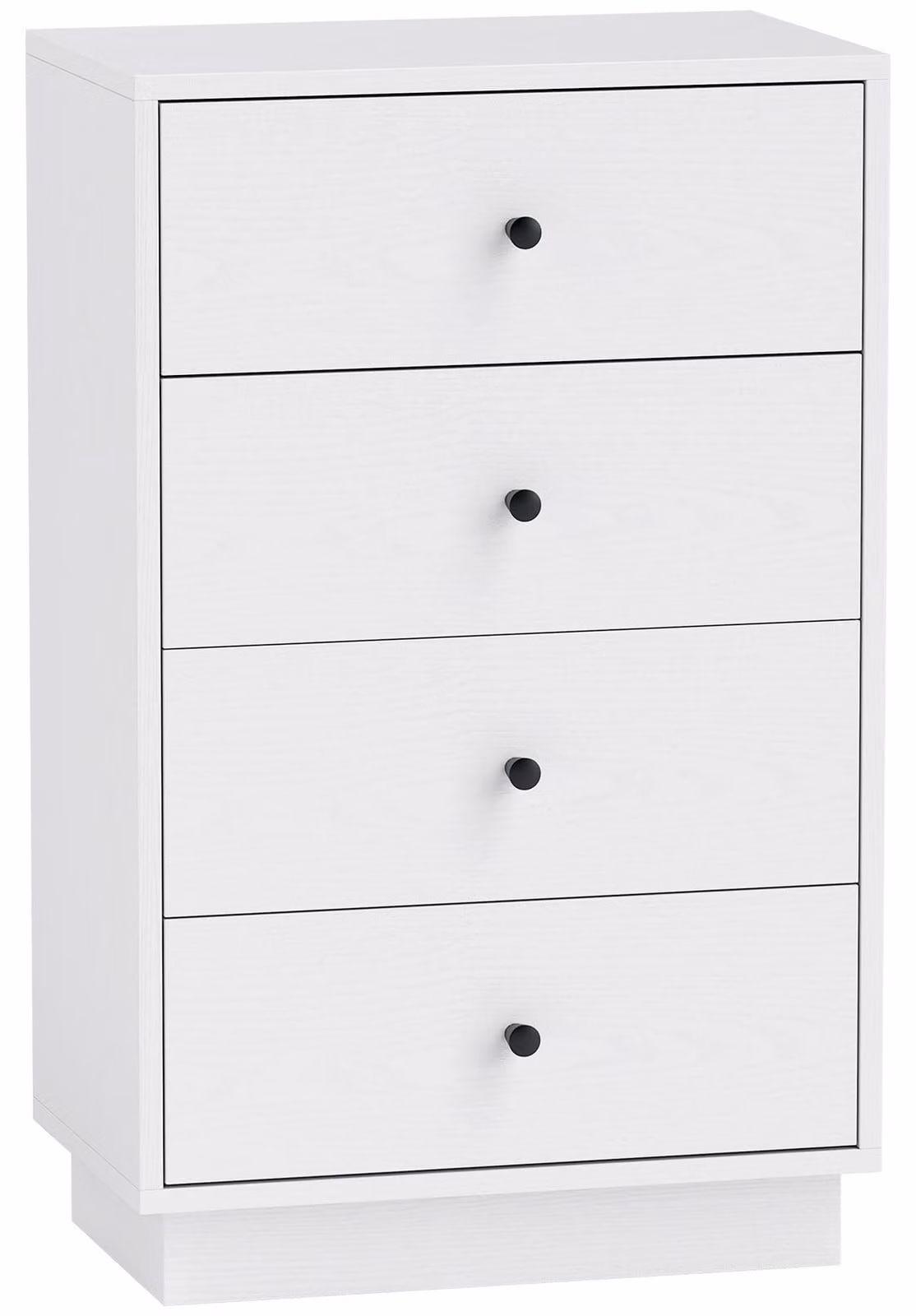 Mobile contenitore HOMCOM con 4 cassetti, credenza in legno composito, design moderno