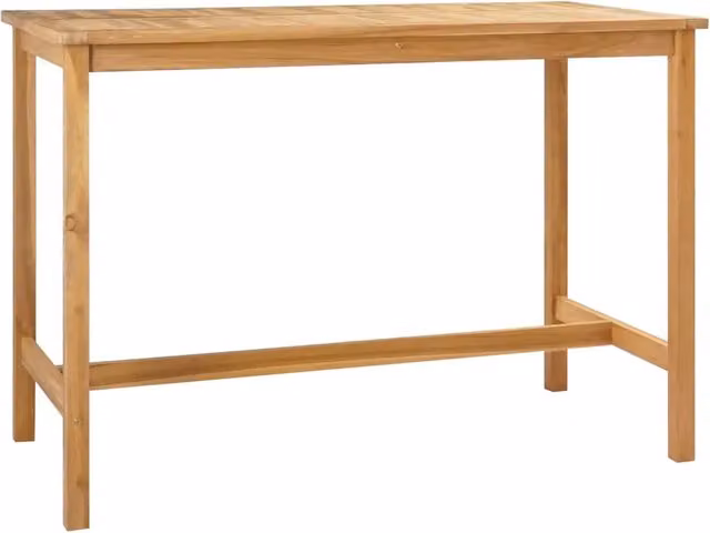 Tavolino da Giardino | Tavolo da bar Naturale 150 x 75 x 105 cm Legno di teak solido