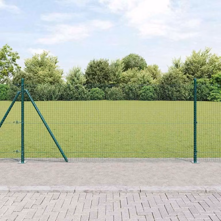 Maison Exclusive - Palo della recinzione Verde 25 x 1 m (maglia 25 x 25 mm)