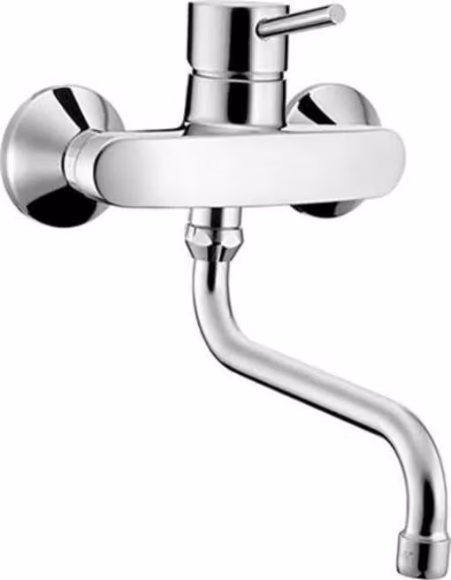 Miscelatore monocomando Hansa per lavello a parete Hansavantis Style 5253 cromo