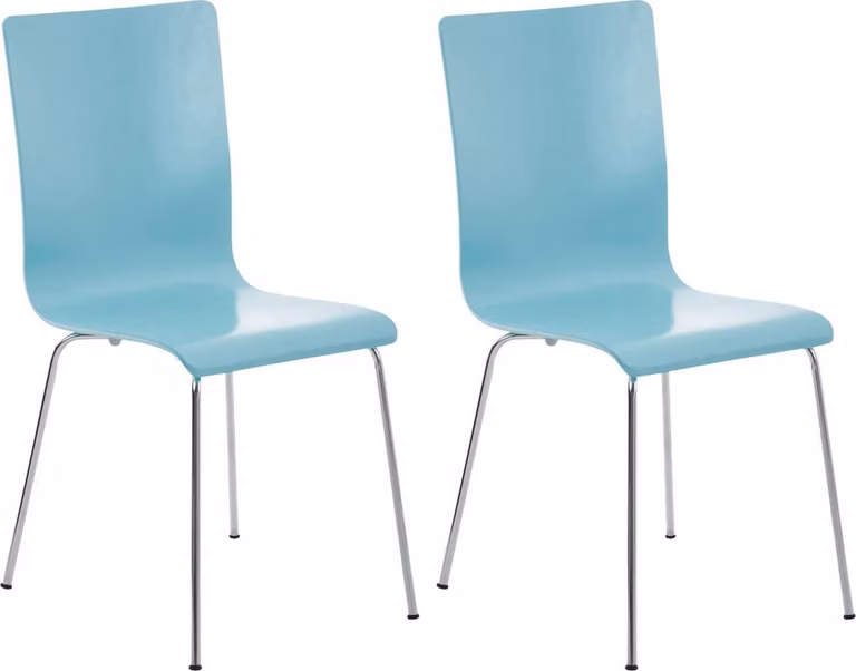 set di 2 sedie visitatore Pepe