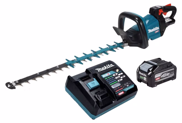 Tagliasiepi a batteria Makita UH 004 GU101 40 V max. 60 cm Brushless + 1x batteria da 4,0 Ah + caricabatterie