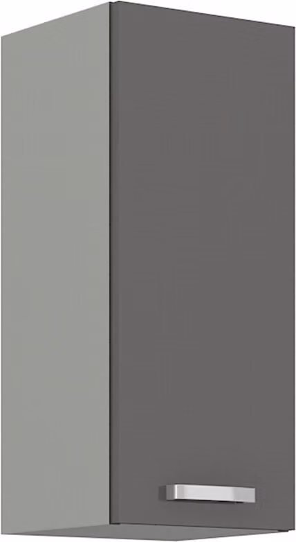 Armadietto superiore da cucina ULLERIKE - larghezza 30 cm, grigio
