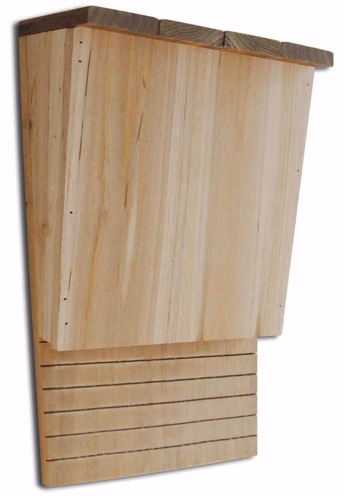 Casette per pipistrelli 4 pezzi 22 x 12 x 34 cm in legno