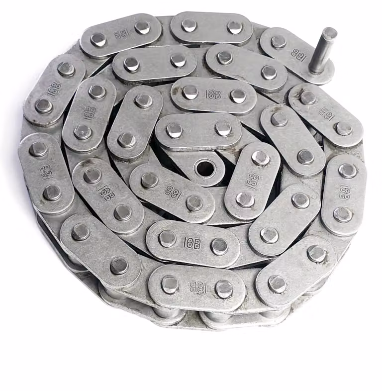 Catena 16B-1 con maglie diritte (21 mm) – Lunghezza 1 m (100 cm) – Ozdowski + connettore
