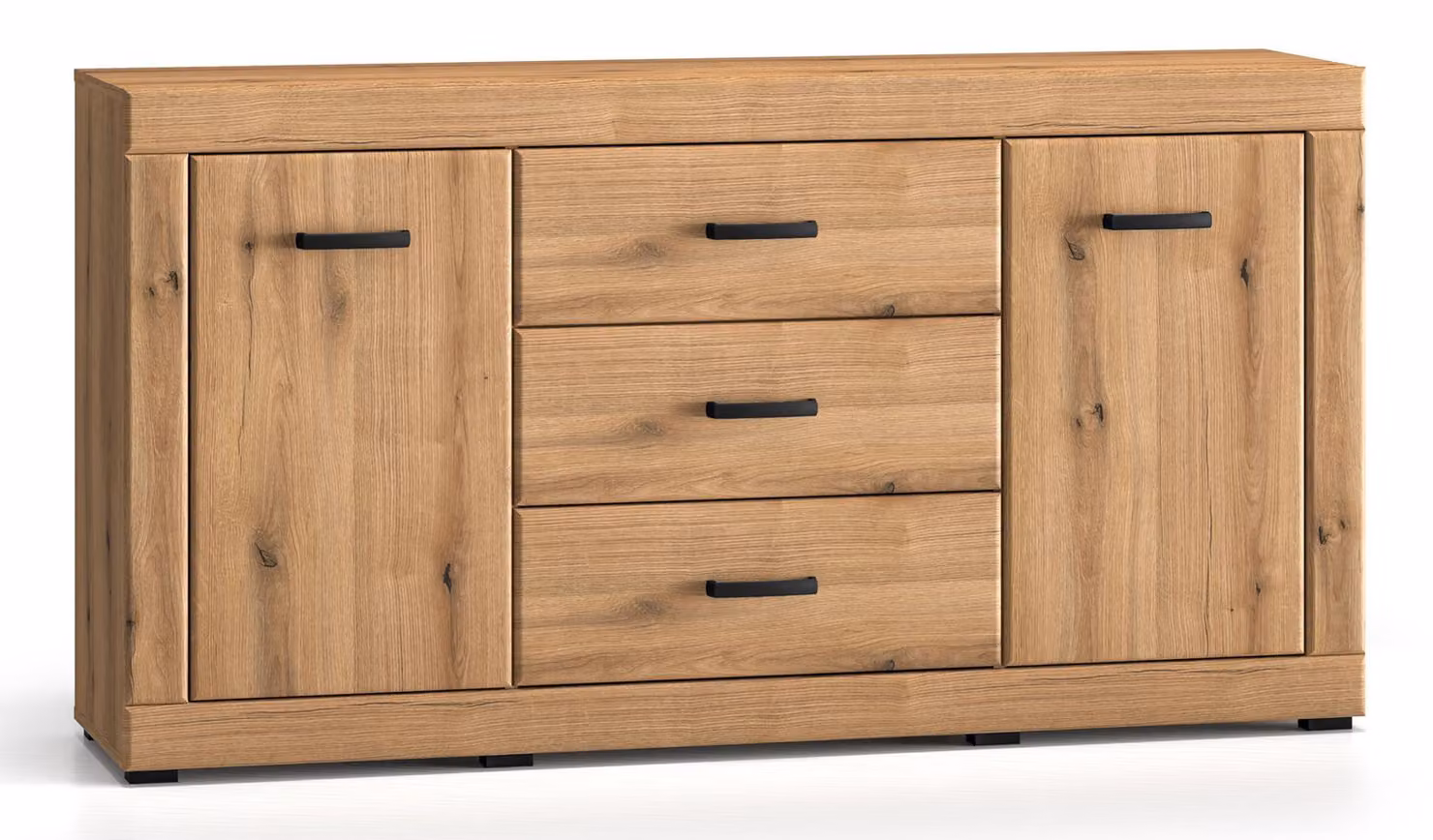 Cassettiera Dora finitura rovere Evoke selezionabile,160cm