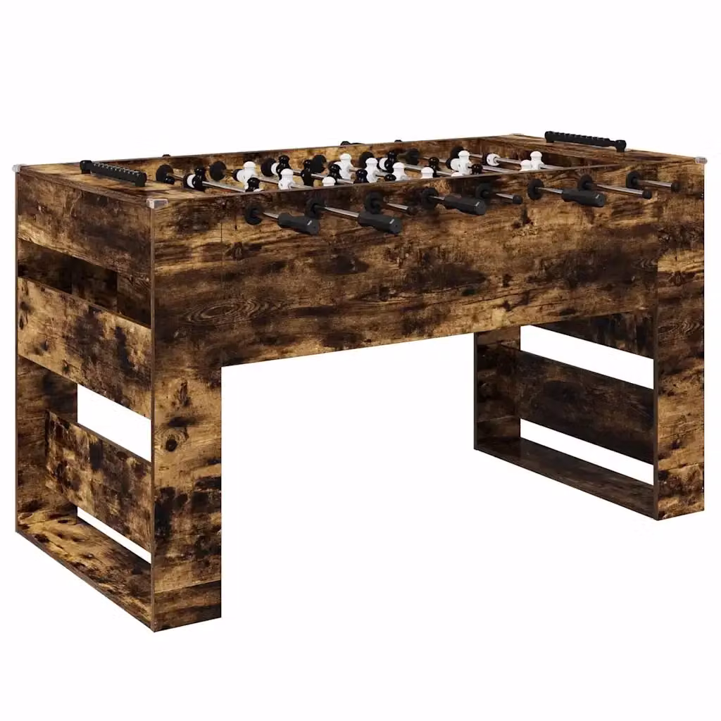 Tavolo da Foosball vidaXL in legno color marrone, L: 146,5 cm, P: 74 cm, H: 85 cm – 2