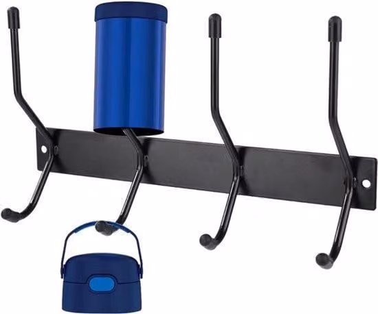 Mensole in vetro - Portaoggetti per rubinetti - Scaffale da cucina - Organizzatore per tazze - Ripiano in vetro - Nero