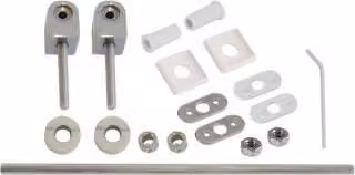 Geberit GE cerniere in acciaio inox per sedile Renova Nr.1 Comfort 572810