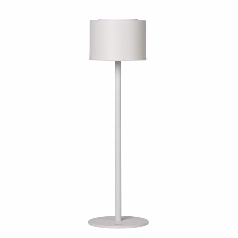 DICTROLUX Lampada LED Nausica Dimmerabile Touch White H: 37 cm, Diametro: 10,5 cm