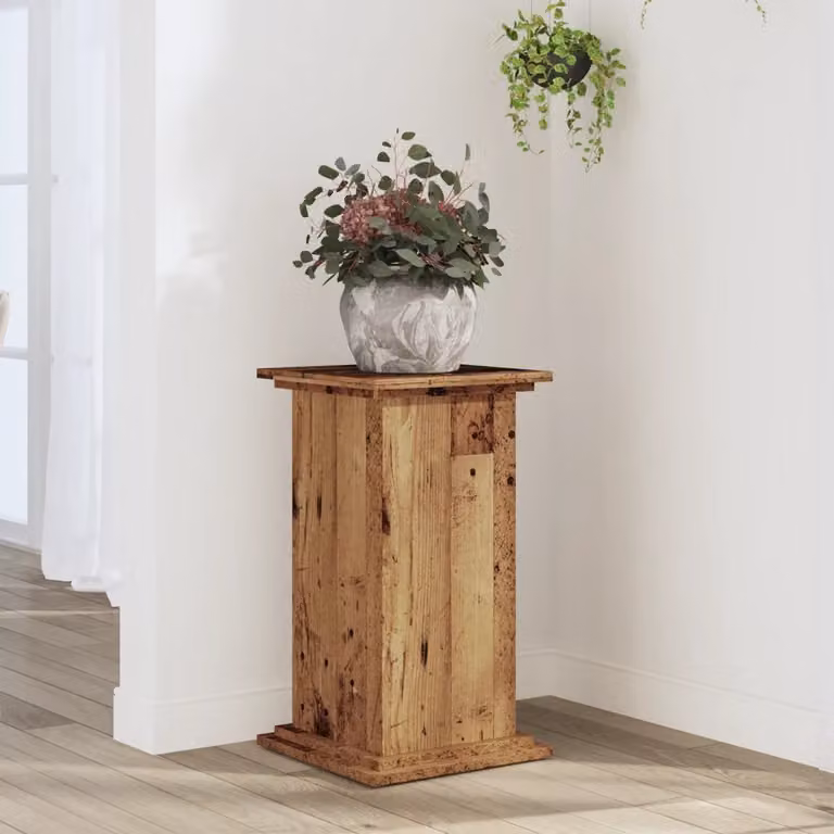 Supporto per piante vidaXL in legno marrone L/P/H: 33 x 33 x 60 cm