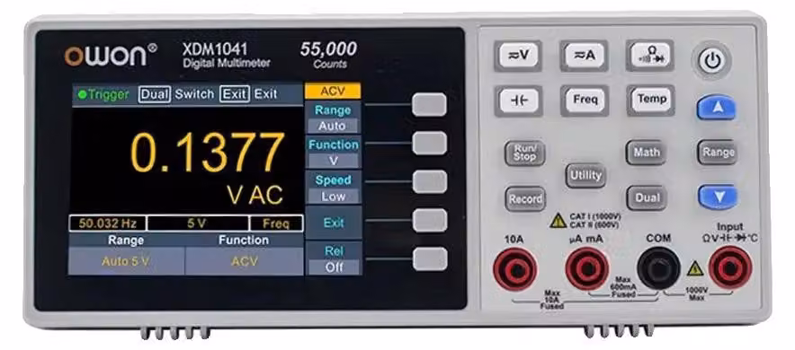 Multimetro digitale, misurazione True RMS, selezione automatica della portata, XDM1041