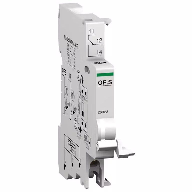 Schneider 26923 Contatto ausiliario - 1 polo - 380..415 V - 6 A