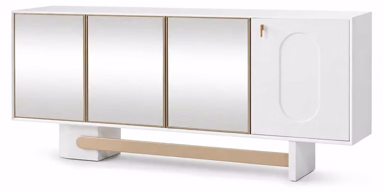 Mobiletto laterale per sala da pranzo, credenza, mobile contenitore, mobili mobile buffet moderno