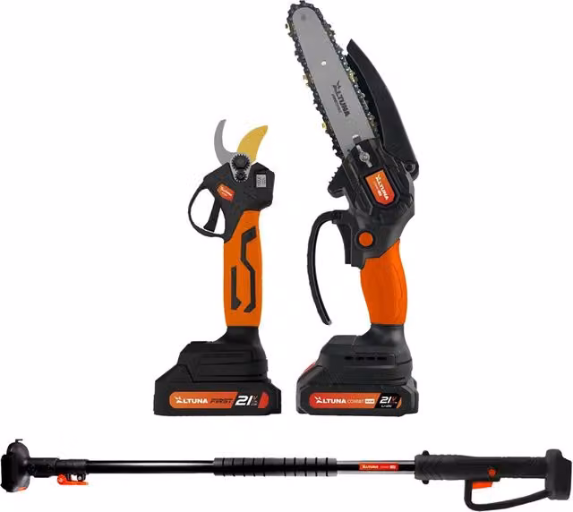 Kit Potatore con Forbici a Batteria Altuna Afkit 2 Pezzi