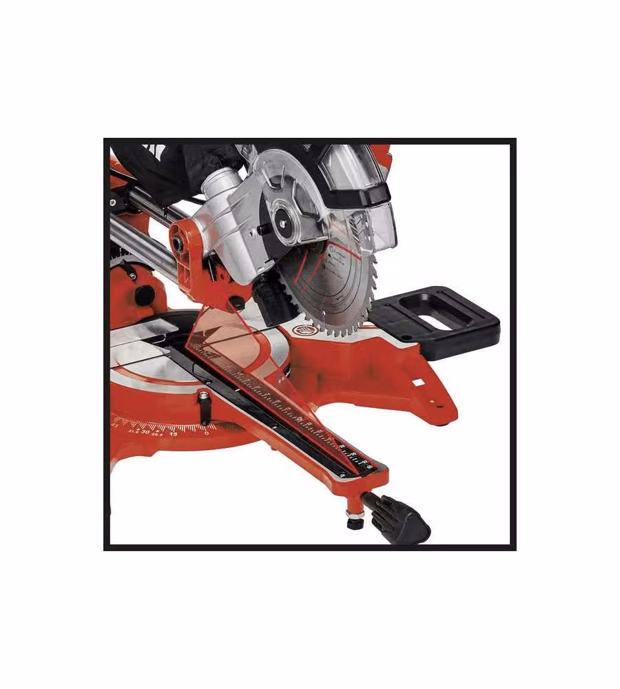 Troncatrice radiale Einhell TC-SM 2131/1 Dual da 210 mm, 1500 W, colore rosso – 2
