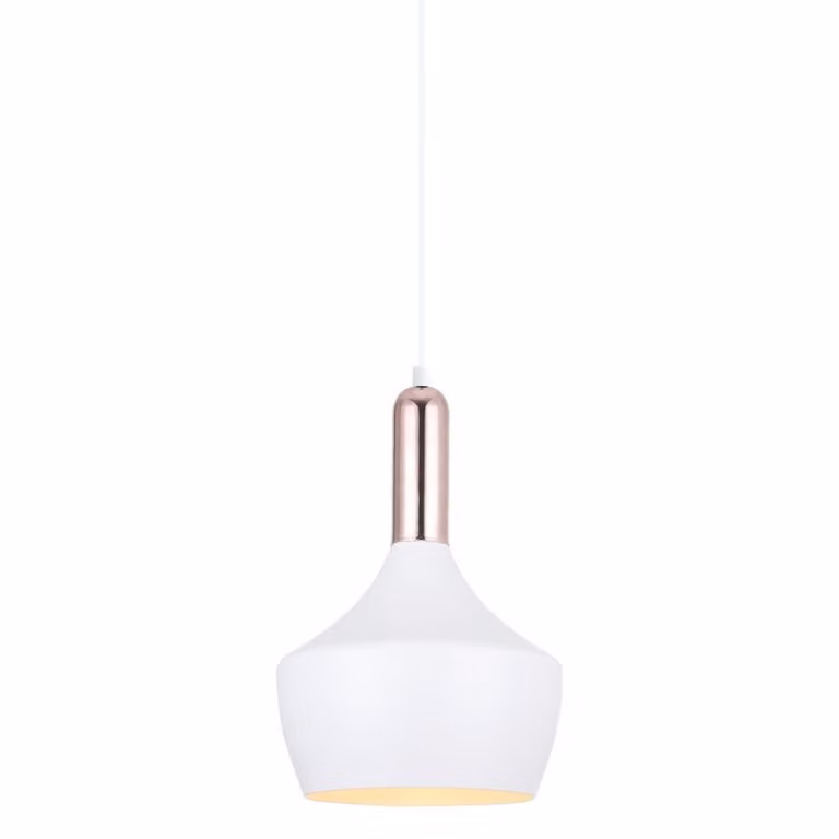 Italux Ophelia, lampada a sospensione moderna bianca MDM-3028/1 W+COP