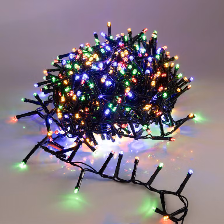 3.12 luci natalizie 700 LED - colorate / multicolore