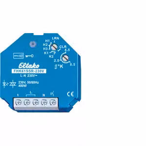 Eltako 30100034 Attuatore radio con relè di riscaldamento/raffreddamento FHK61SSR-230V con SSR 400W