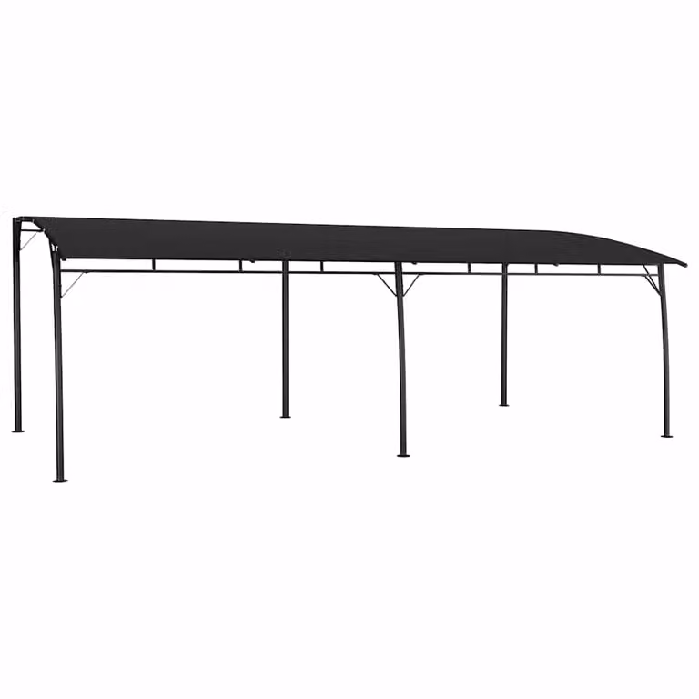 Ombrellone da sole vidaXL Antracite L: 6 m, P: 3 m, H: 2,55 m