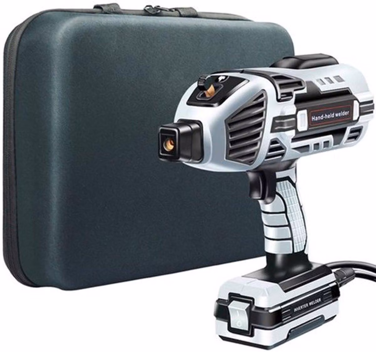 Booglasser portatile - 220V - 4600W - Trasportabile - Con maschera e spazzola