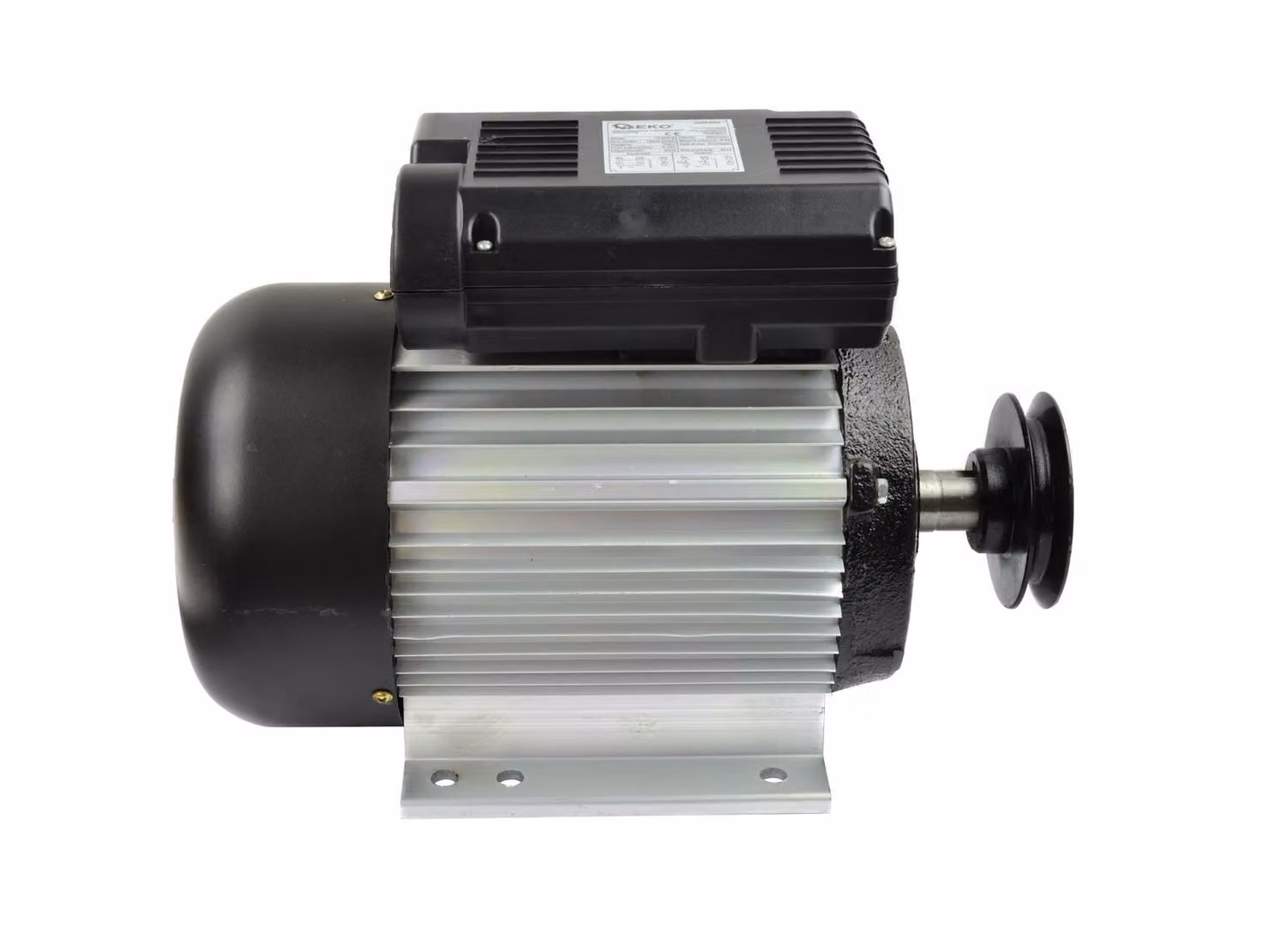 GEKO Motore elettrico 2,2 kW, 230 V, monofase con puleggia G80361