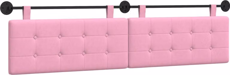 Testiera sospesa Rosa Tessuto