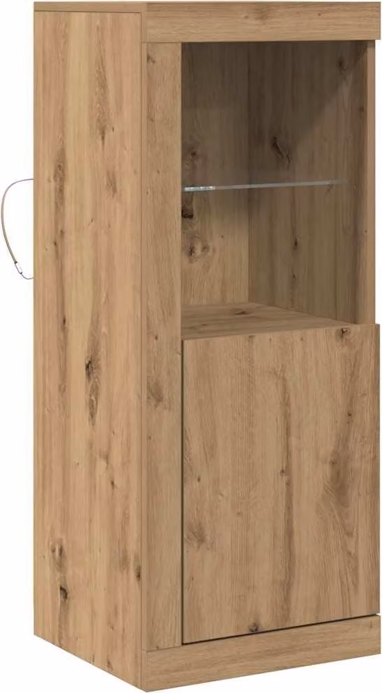 Madia LED Marrone 41 x 37 x 100 cm Legno multistrato